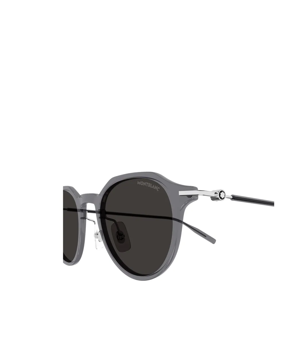 Montblanc Eyewear Round Frame Sunglasses