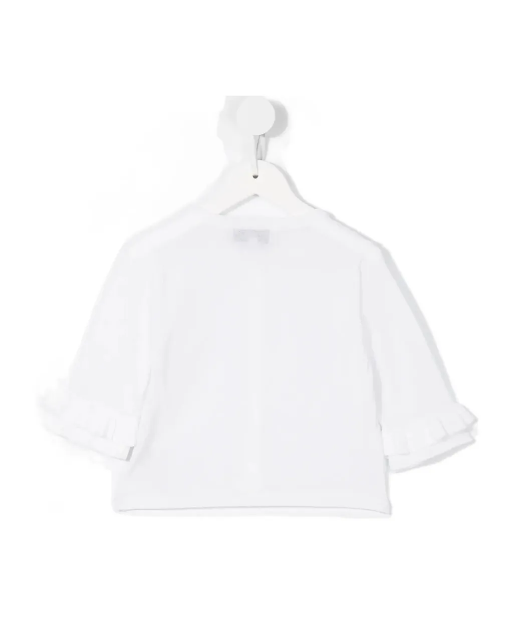 Ruffle Sleeve Blouse