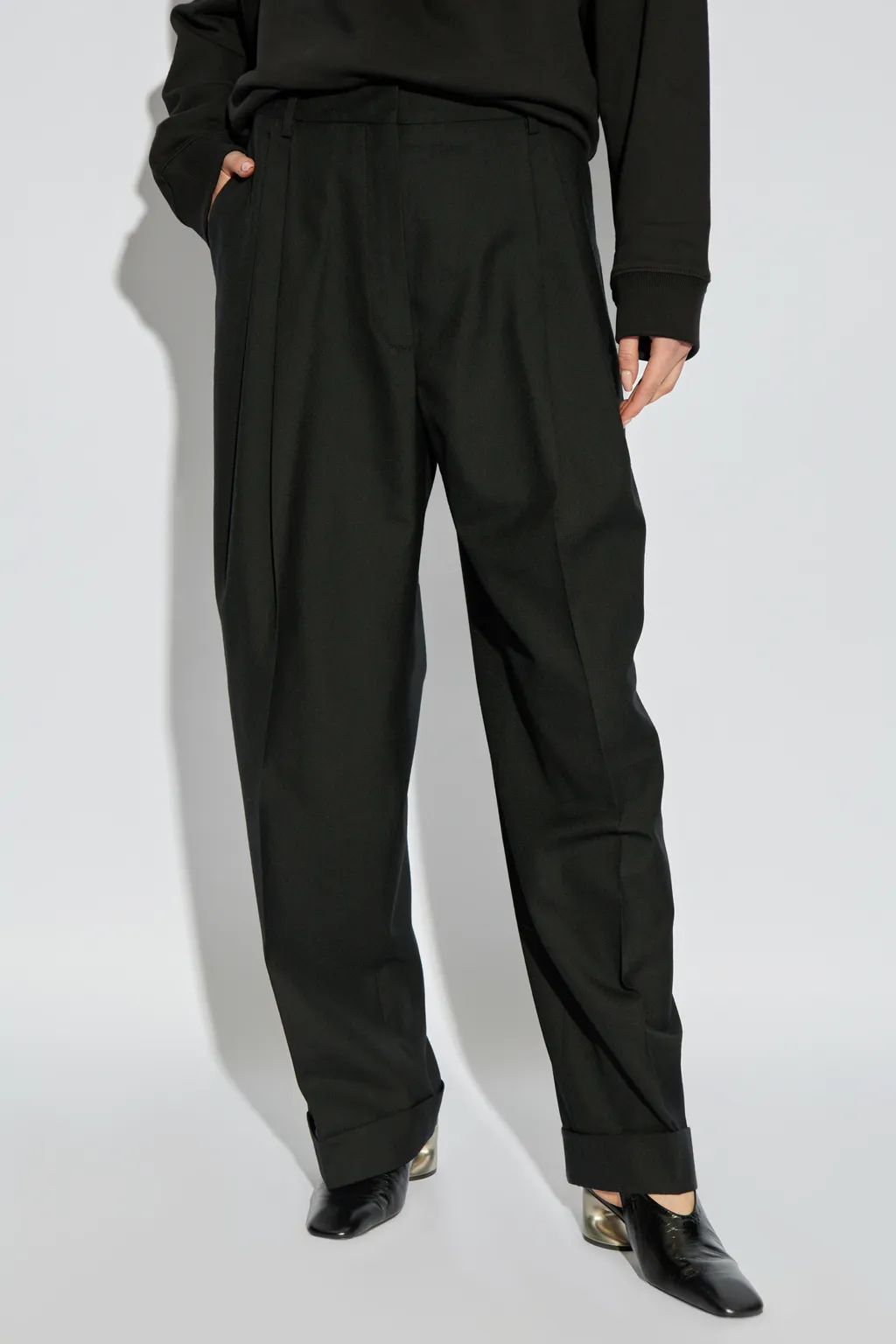 Pleated Casual Pants