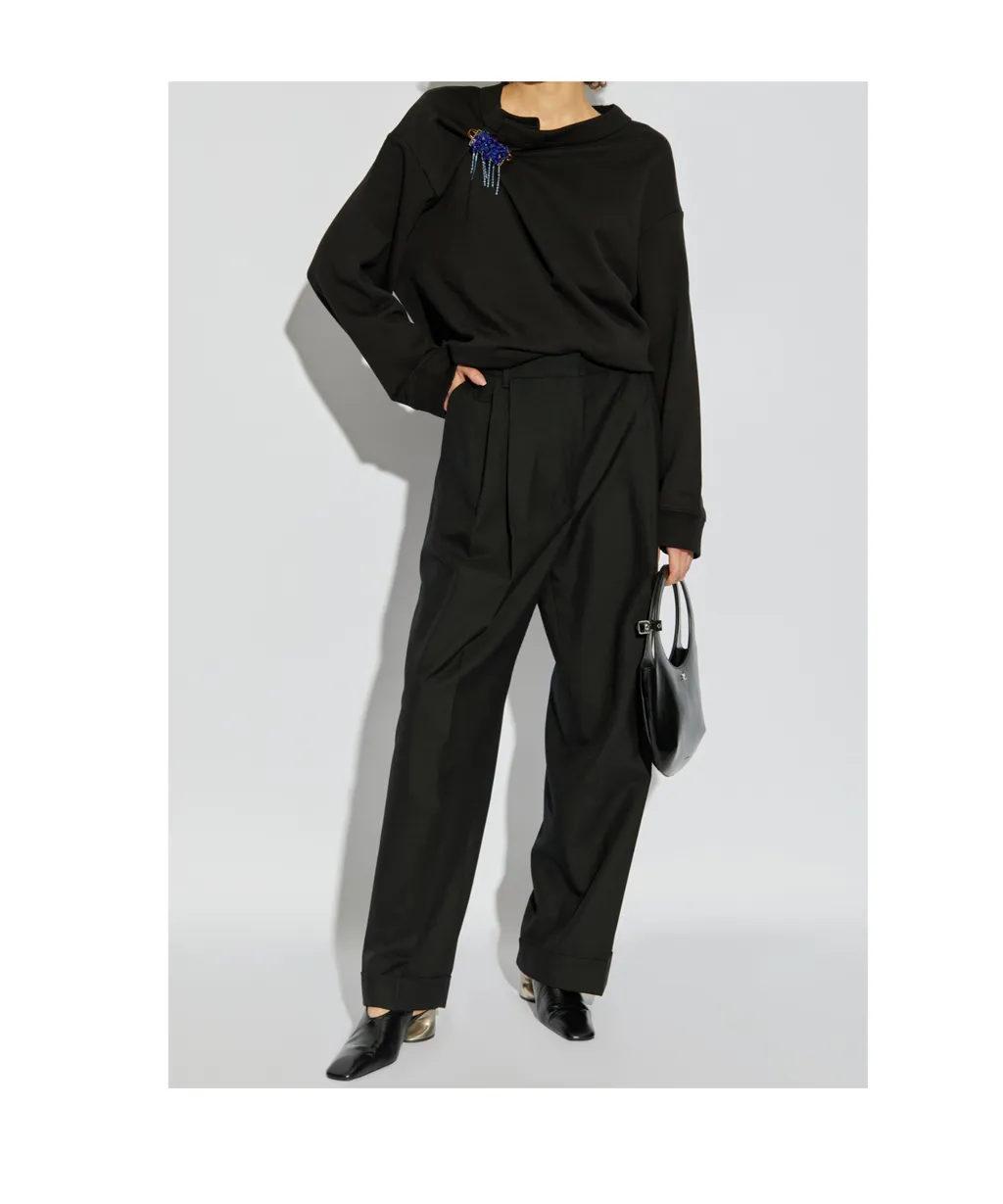 Pleated Casual Pants