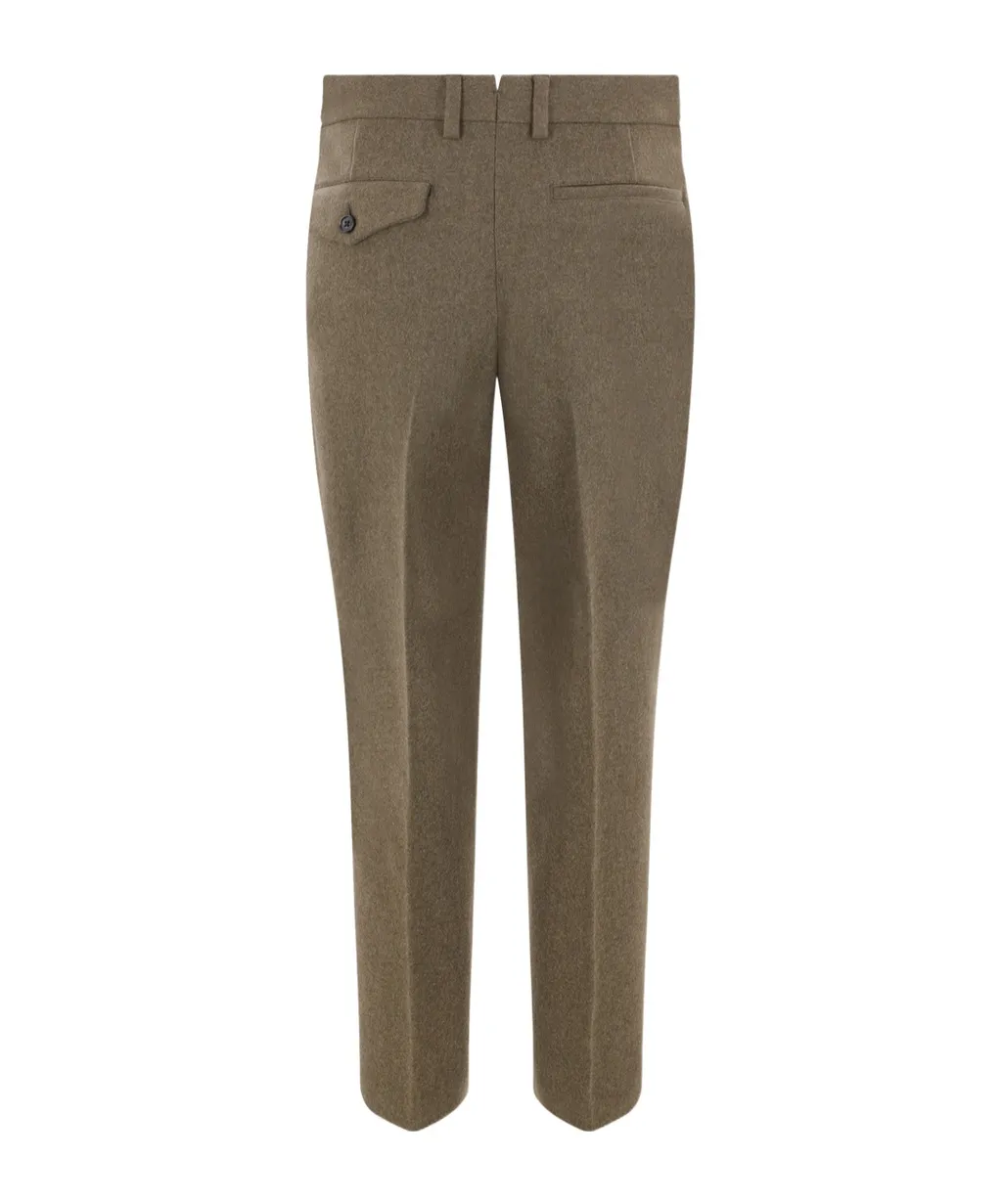 Ann Demeulemeester Straight-Leg Cropped Trousers