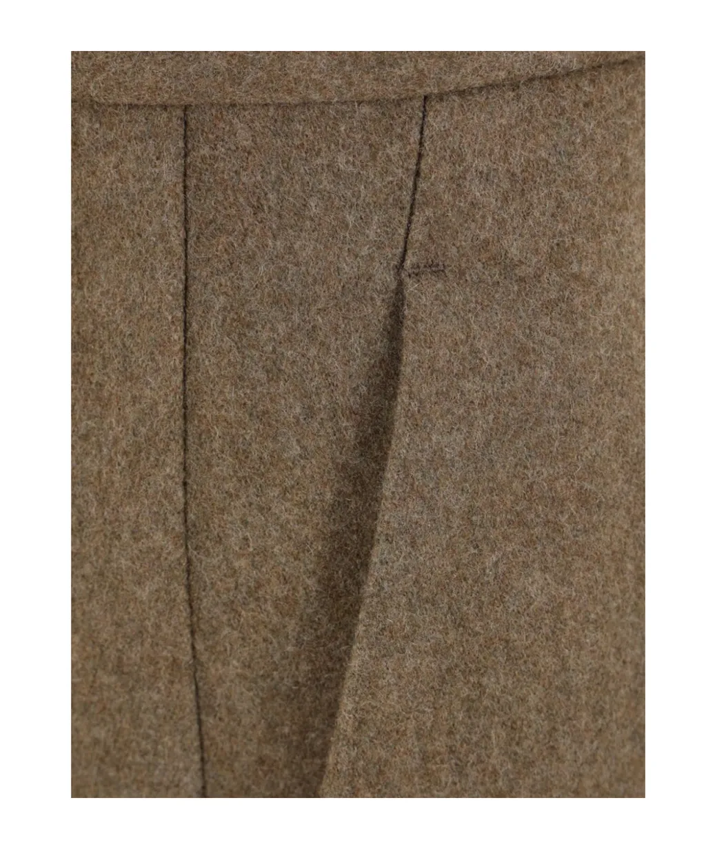 Ann Demeulemeester Straight-Leg Cropped Trousers