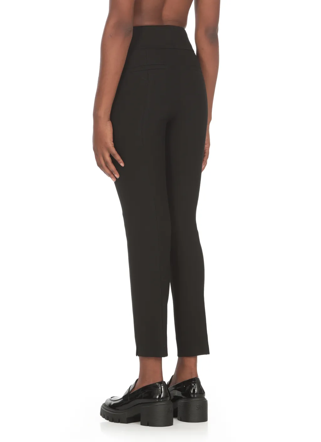 Peserico High Waist Slim-Fit Trousers