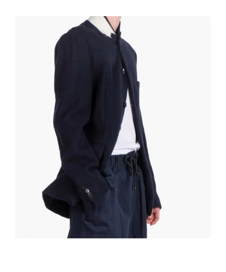 Long-Sleeved Suit Coat