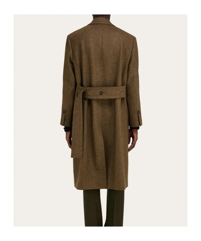 Salvatore Ferragamo Single-Breasted Military Coat