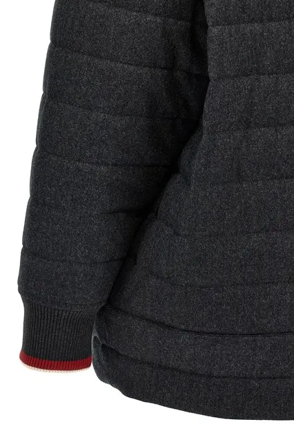 Brunello Cucinelli Zip-Up Hooded Jacket