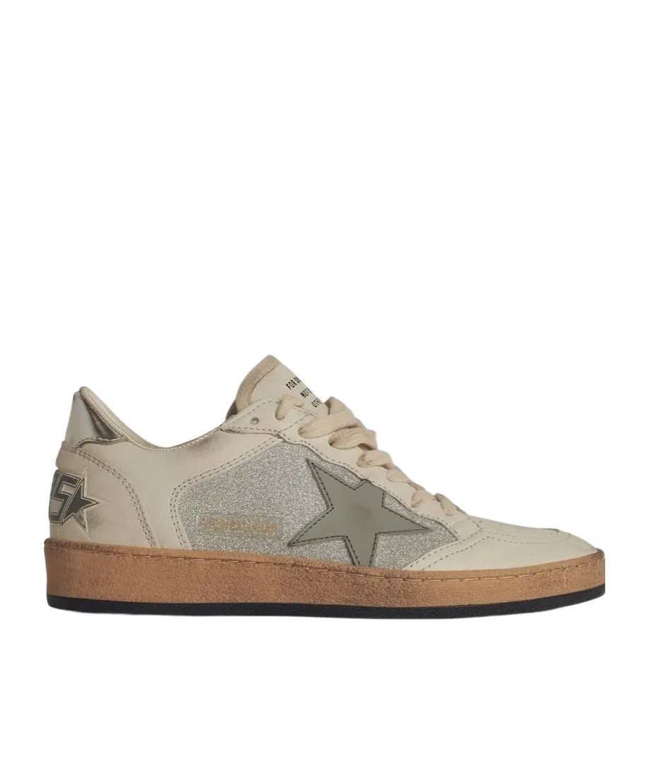 Golden Goose Deluxe Brand Ballstar Glittered Sneakers