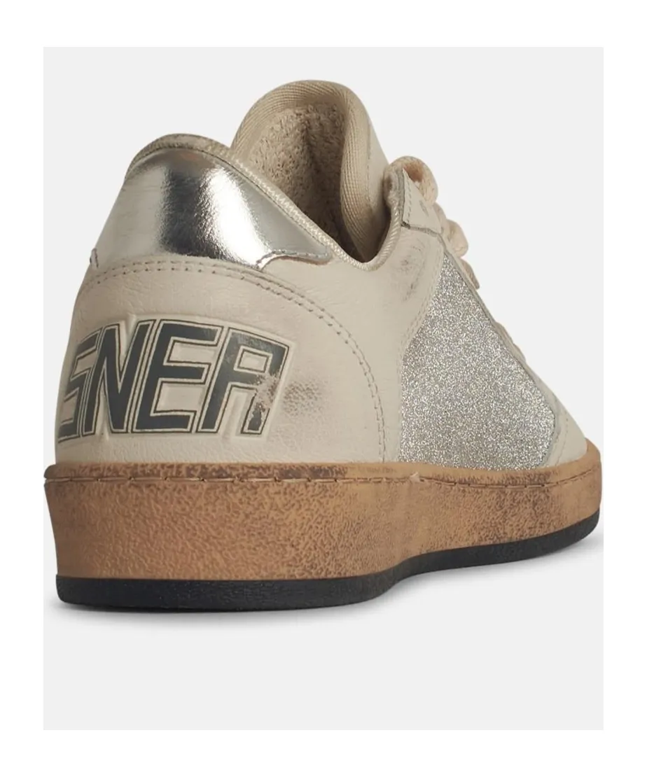 Golden Goose Deluxe Brand Ballstar Glittered Sneakers