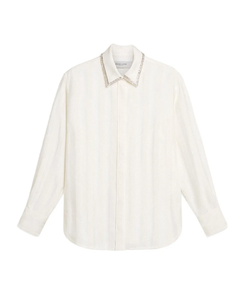 Golden Goose Deluxe Brand Long Sleeved Embellished Shirt