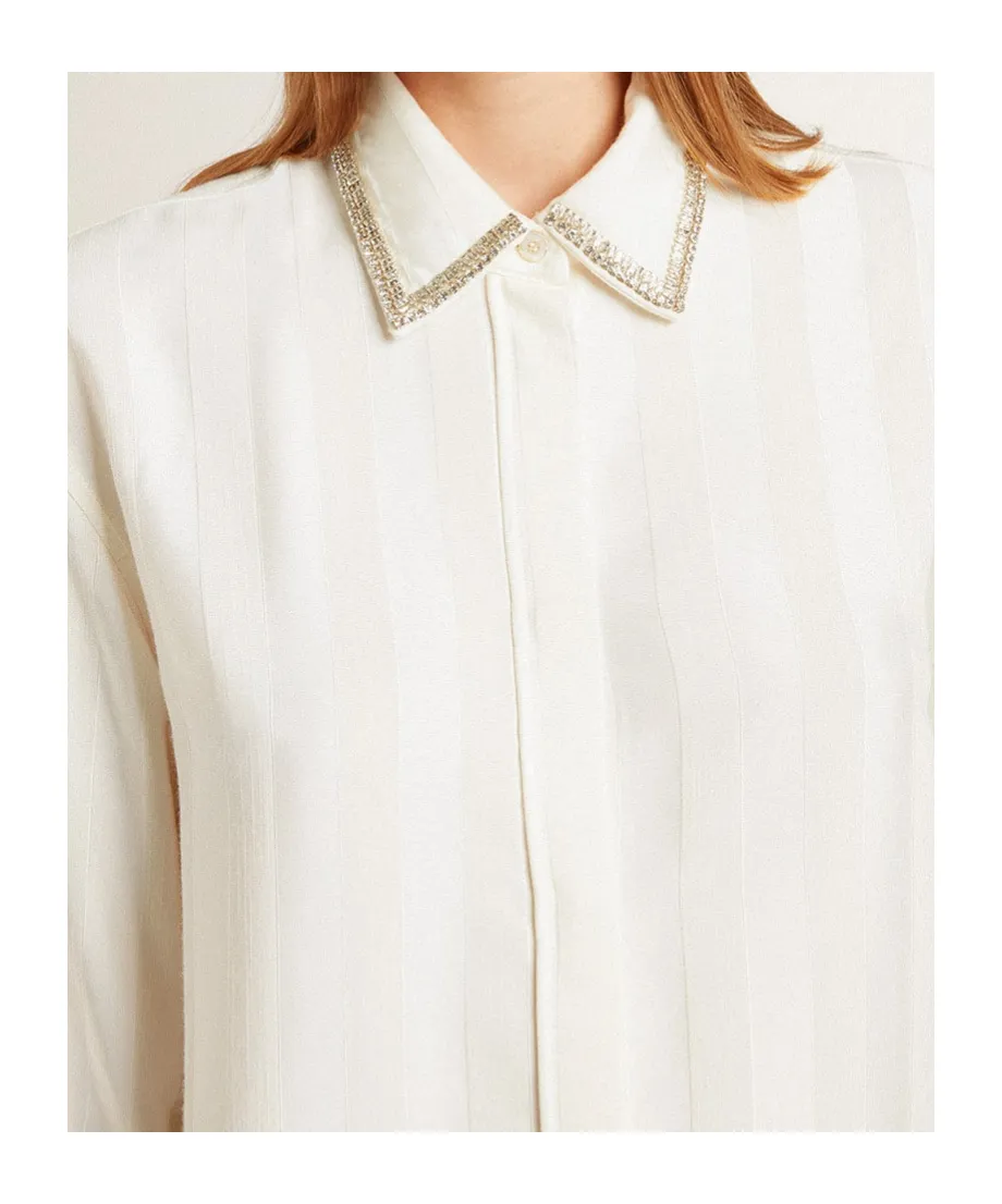 Golden Goose Deluxe Brand Long Sleeved Embellished Shirt