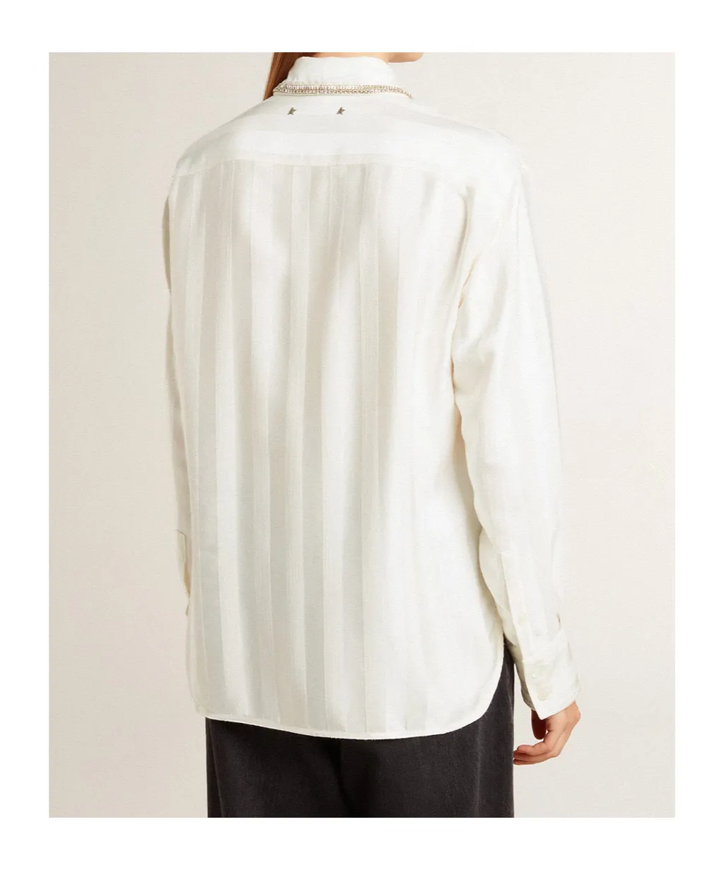 Golden Goose Deluxe Brand Long Sleeved Embellished Shirt