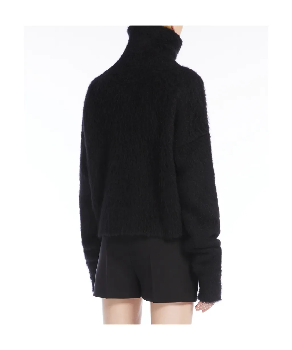 Sportmax Zip Detailed Cropped Jumper