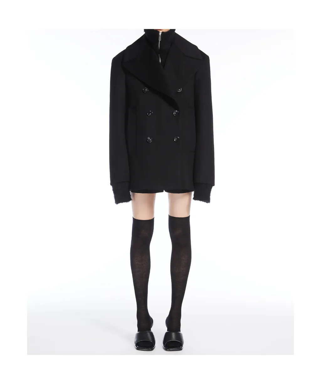 Sportmax Zip Detailed Cropped Jumper