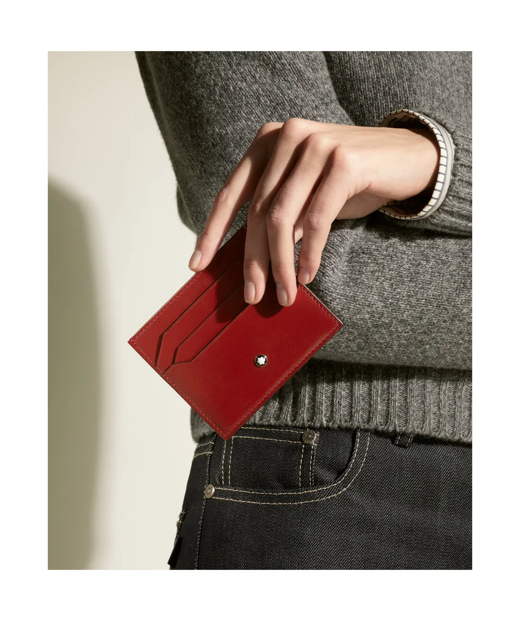 Montblanc Logo Embossed Card Holder