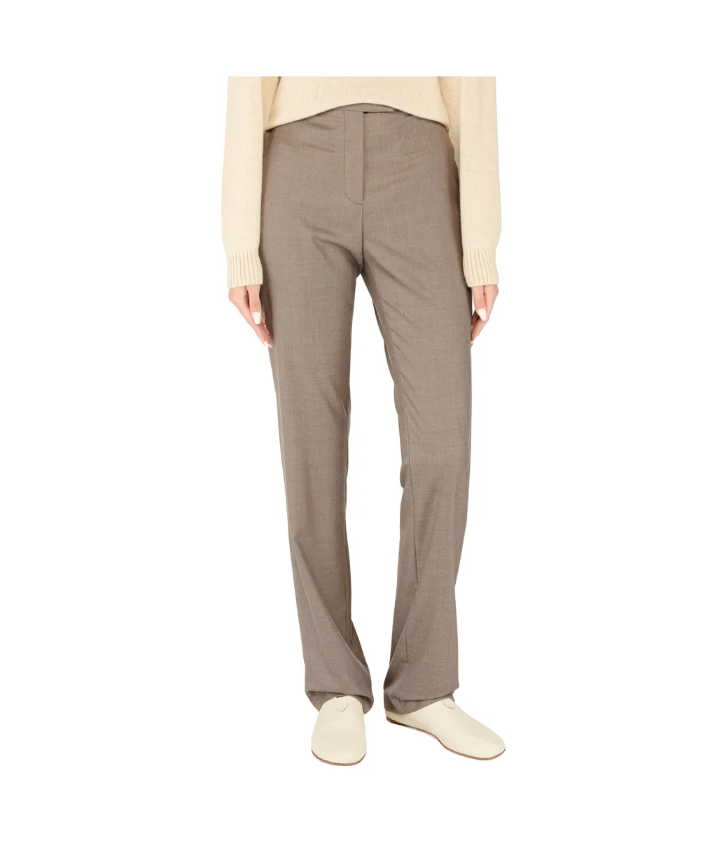 Elastic Waist Casual Pants