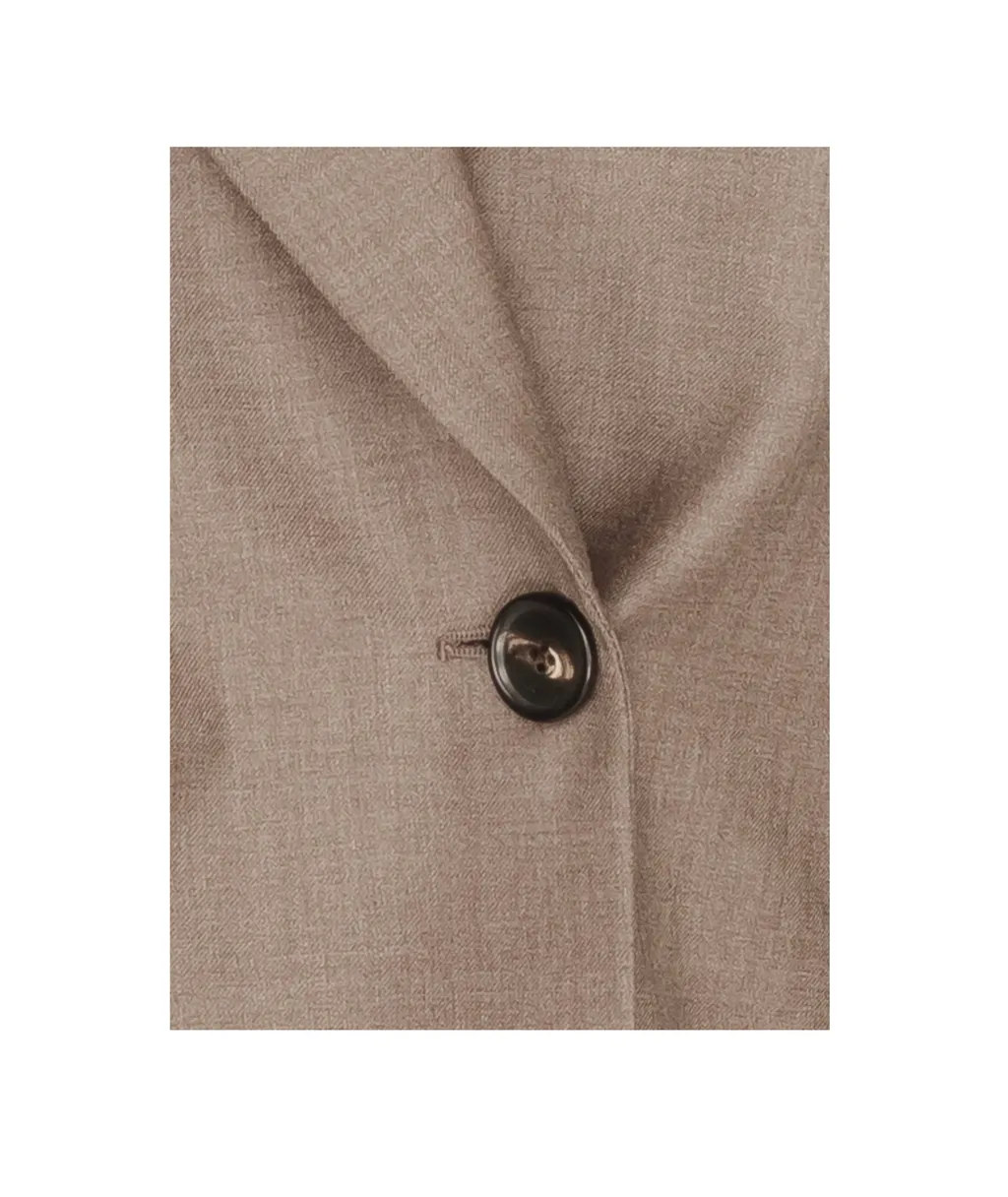 Long-Sleeved Suit Coat