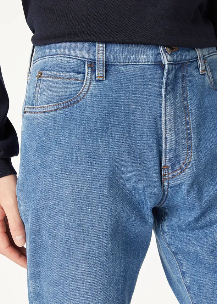 Belt-Strap Jeans