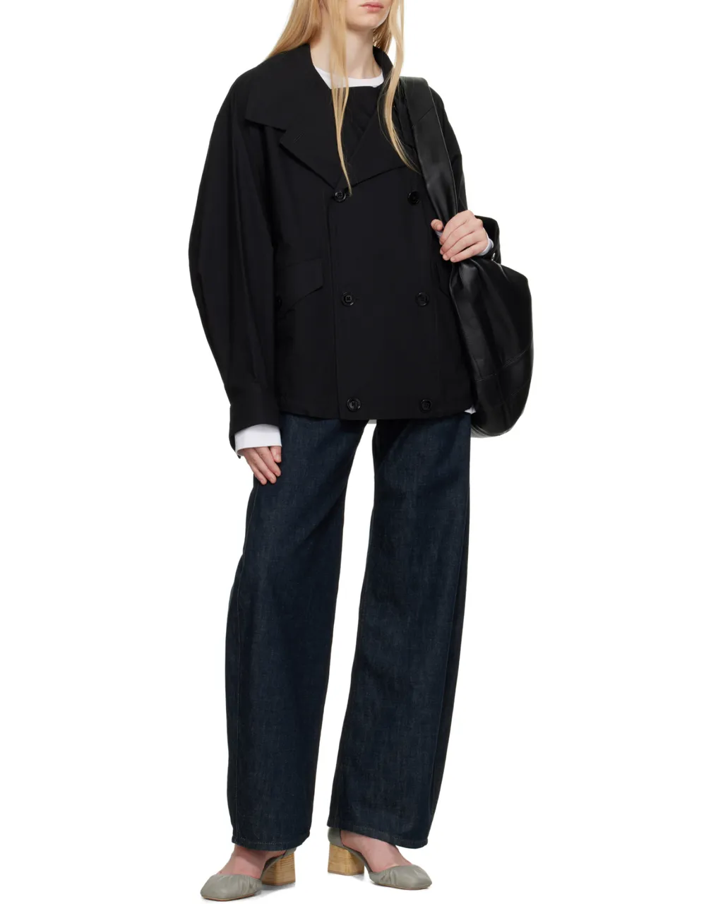 Lemaire Double-Flap Drawstring Hem Jacket