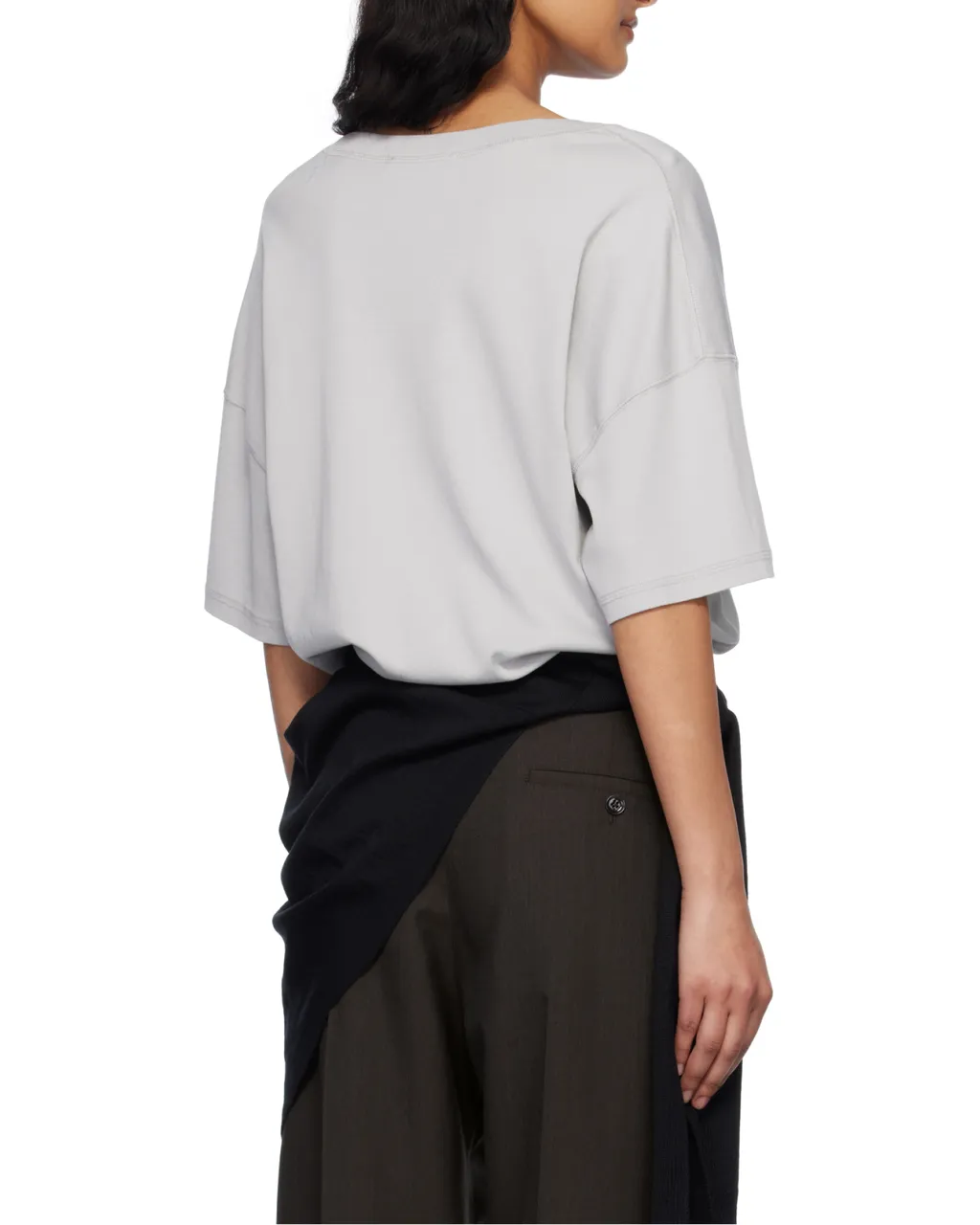 Lemaire Short-Sleeved Scoop-Neck T-Shirt
