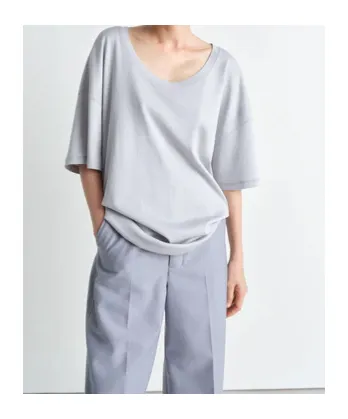 Lemaire Short-Sleeved Scoop-Neck T-Shirt