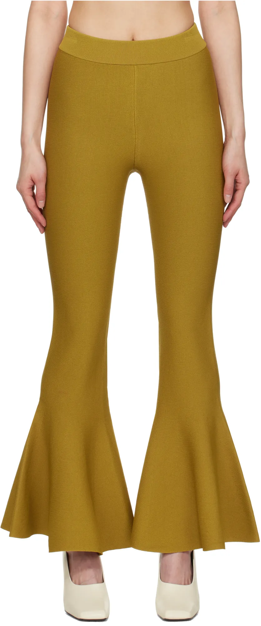 Elastic Waist Casual Pants