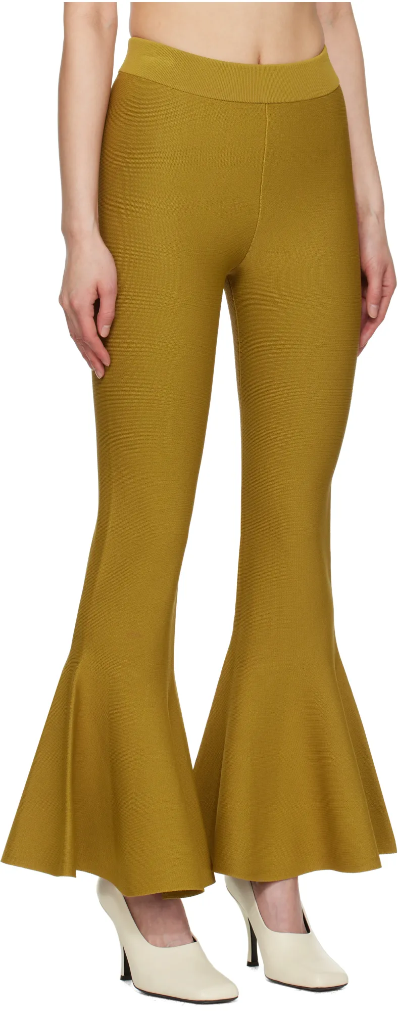 Elastic Waist Casual Pants