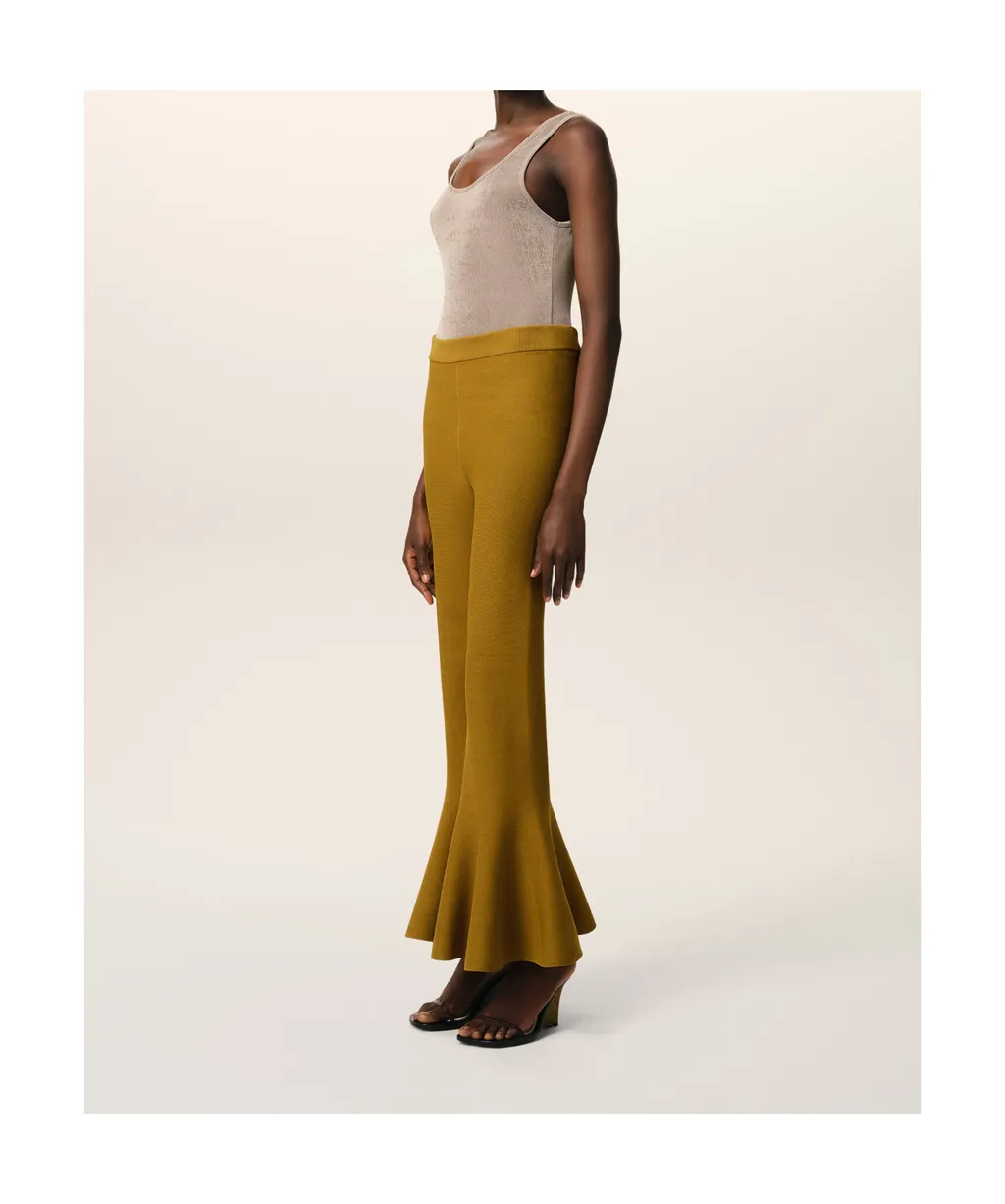 Elastic Waist Casual Pants