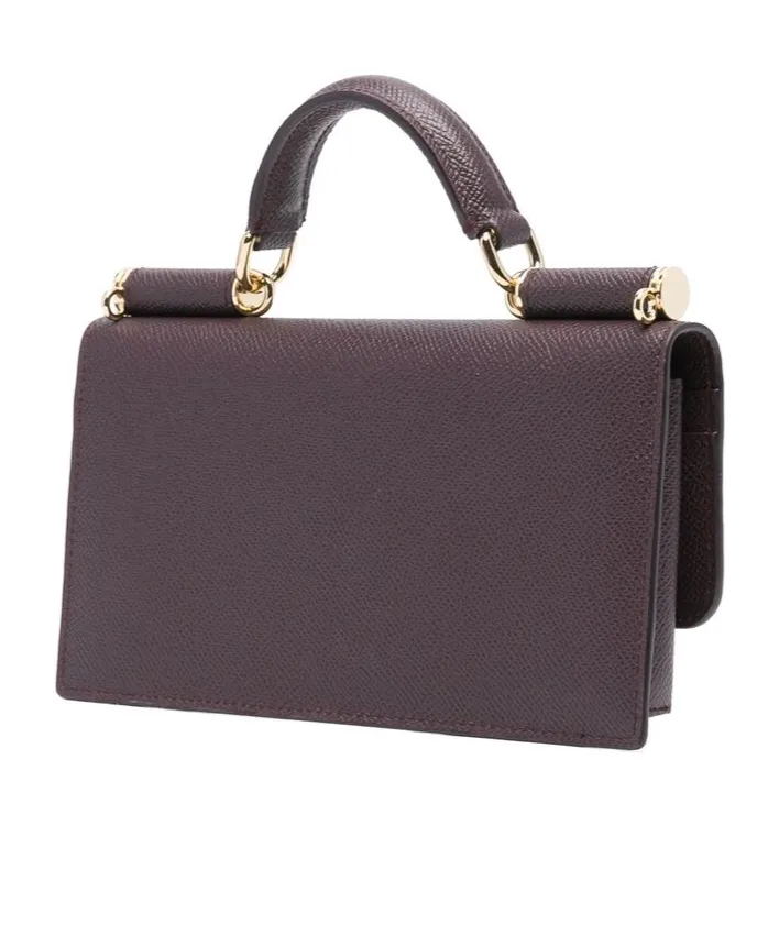 Dolce & Gabbana Iguana-Effect Foldover-Top Mini Tote Bag