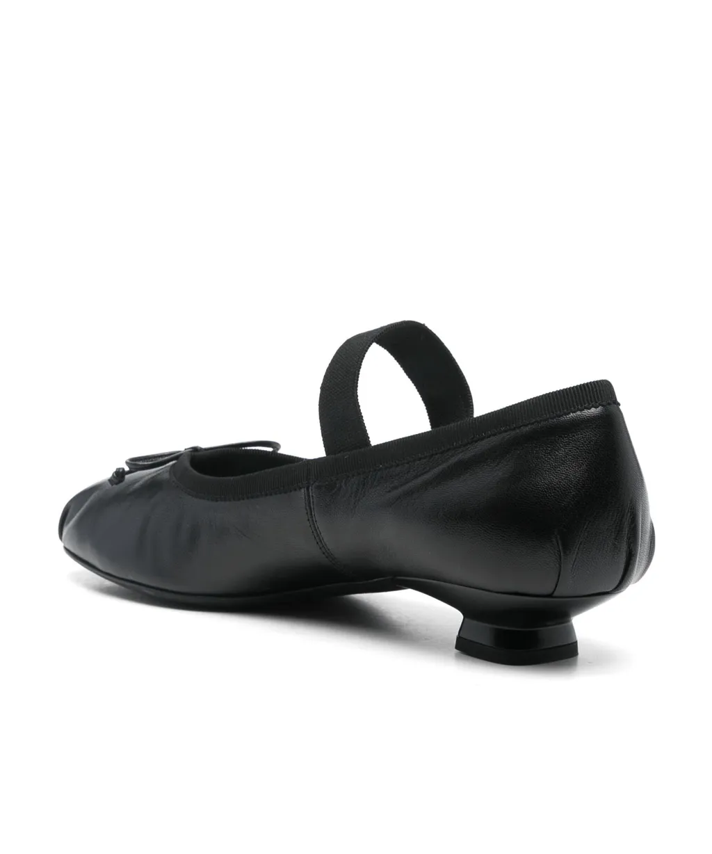 Miu Miu Bow-Detailed Ballet Pumps
