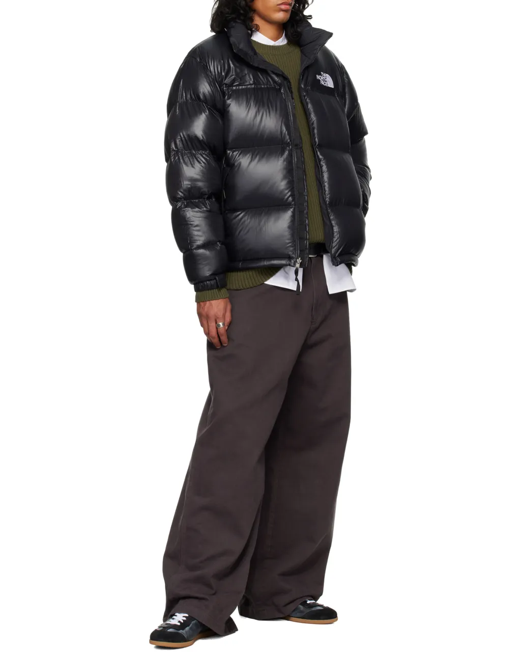 Right-Collar Down Jacket