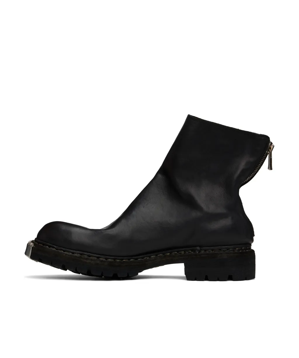 Round-Head Short Boots