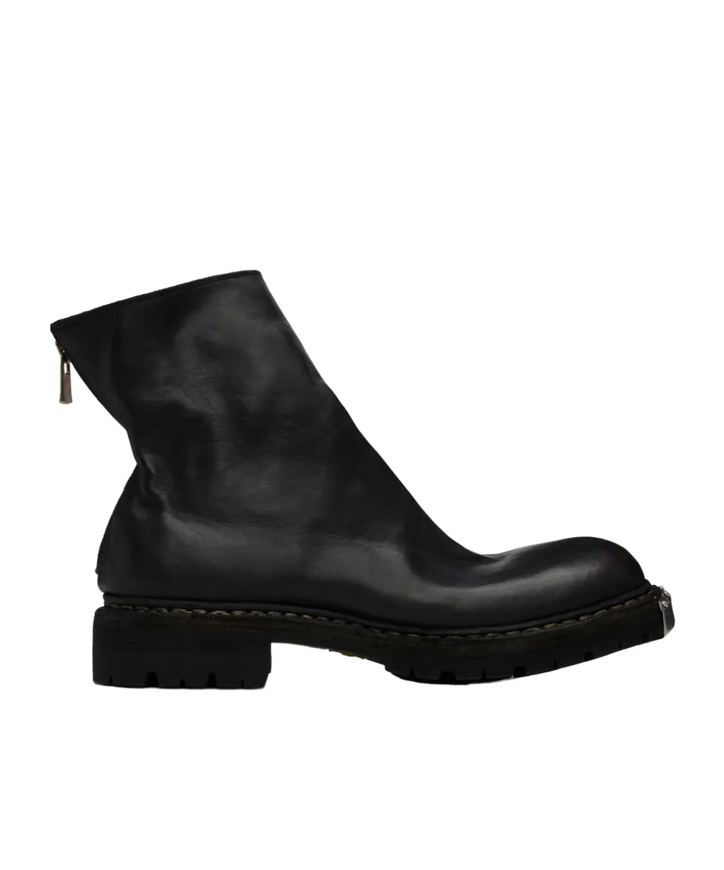 Round-Head Short Boots