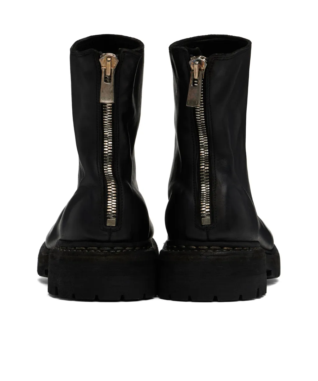 Round-Head Short Boots