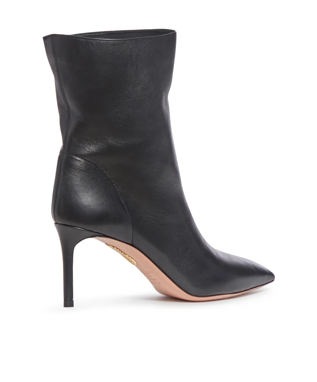 Aquazzura Matignon Pointed-Toe Heeled Boots