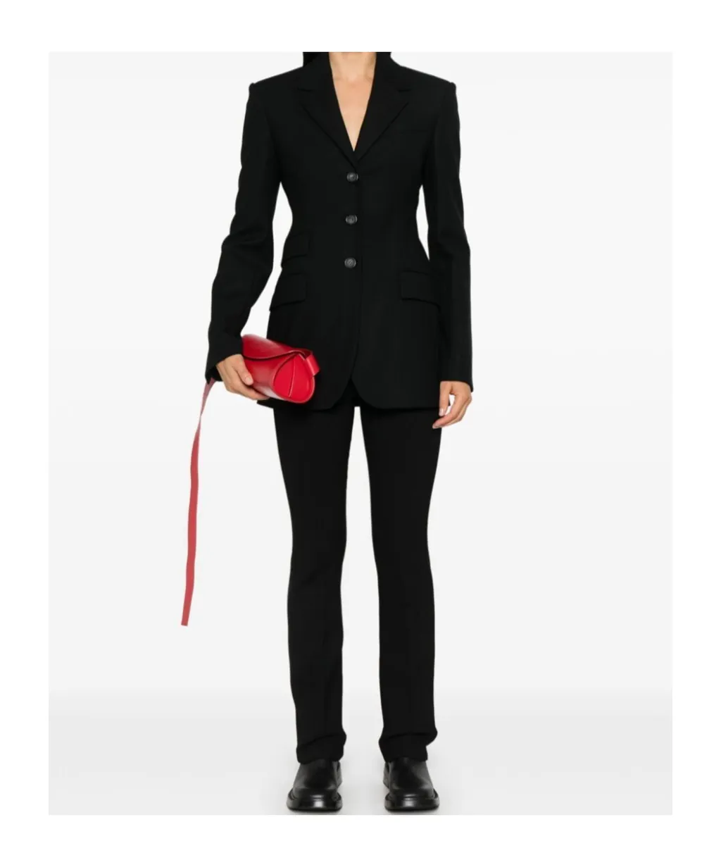 Long-Sleeved Suit Coat