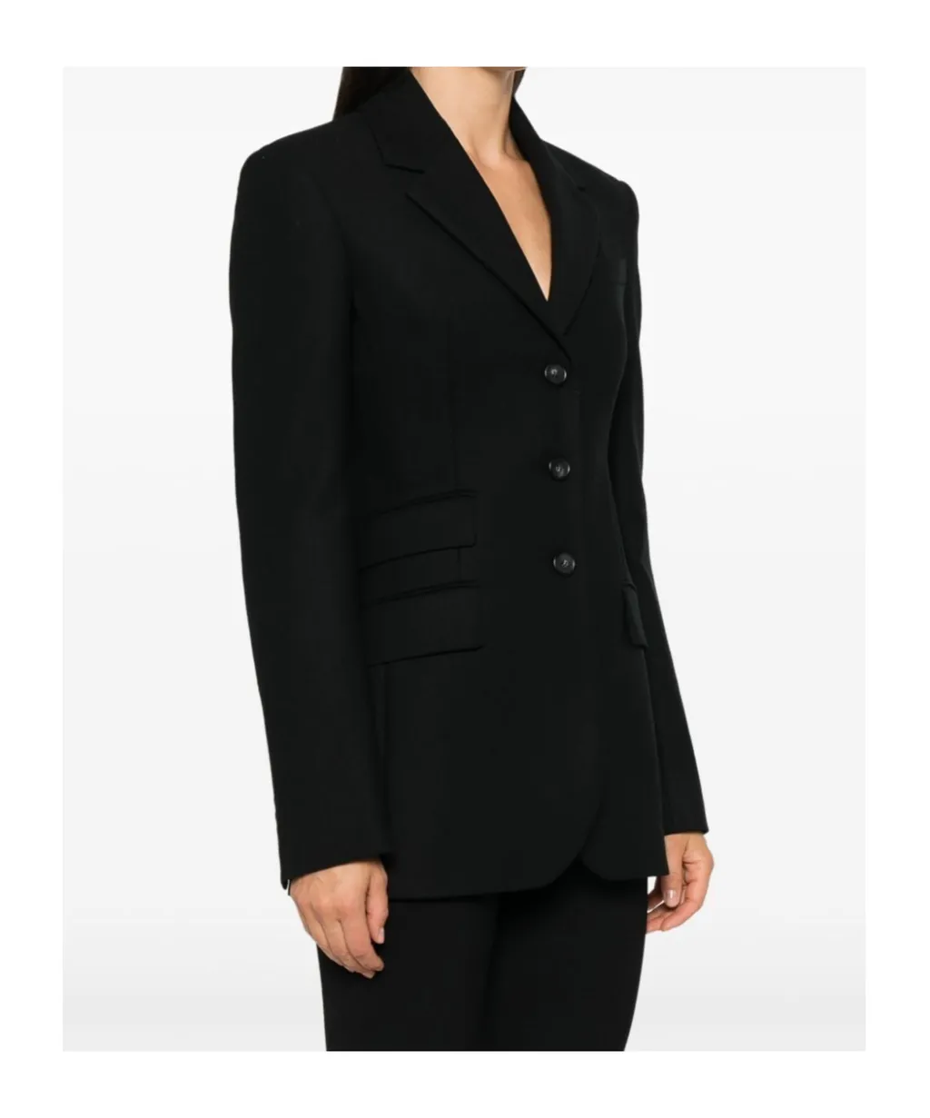 Long-Sleeved Suit Coat