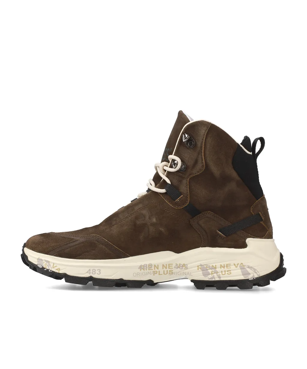 Lace-Up High-Top Casual Shoes