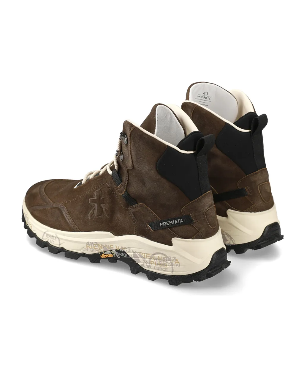 Lace-Up High-Top Casual Shoes