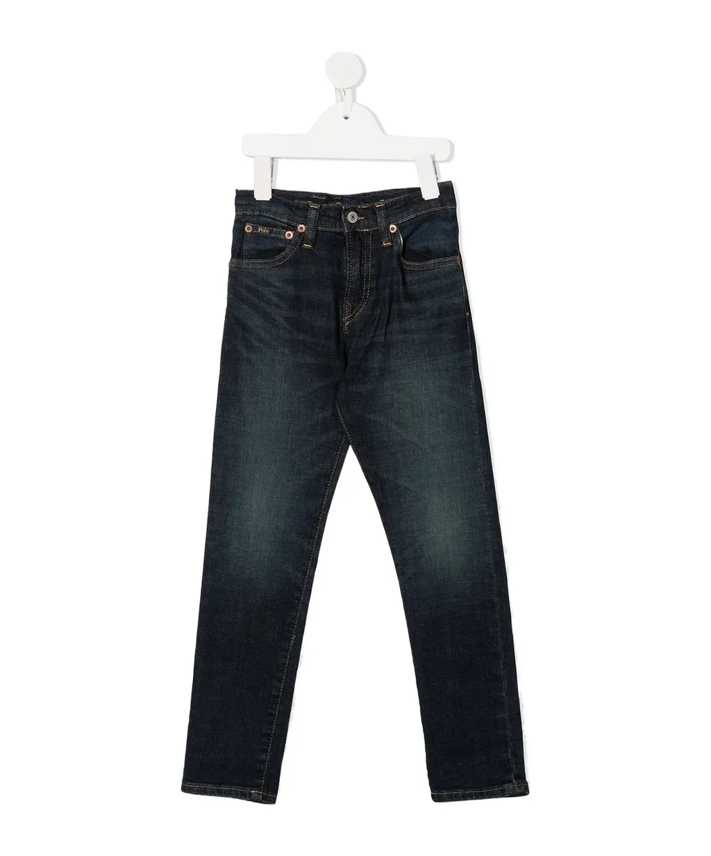 Mid-Rise Slim-Fit Jeans