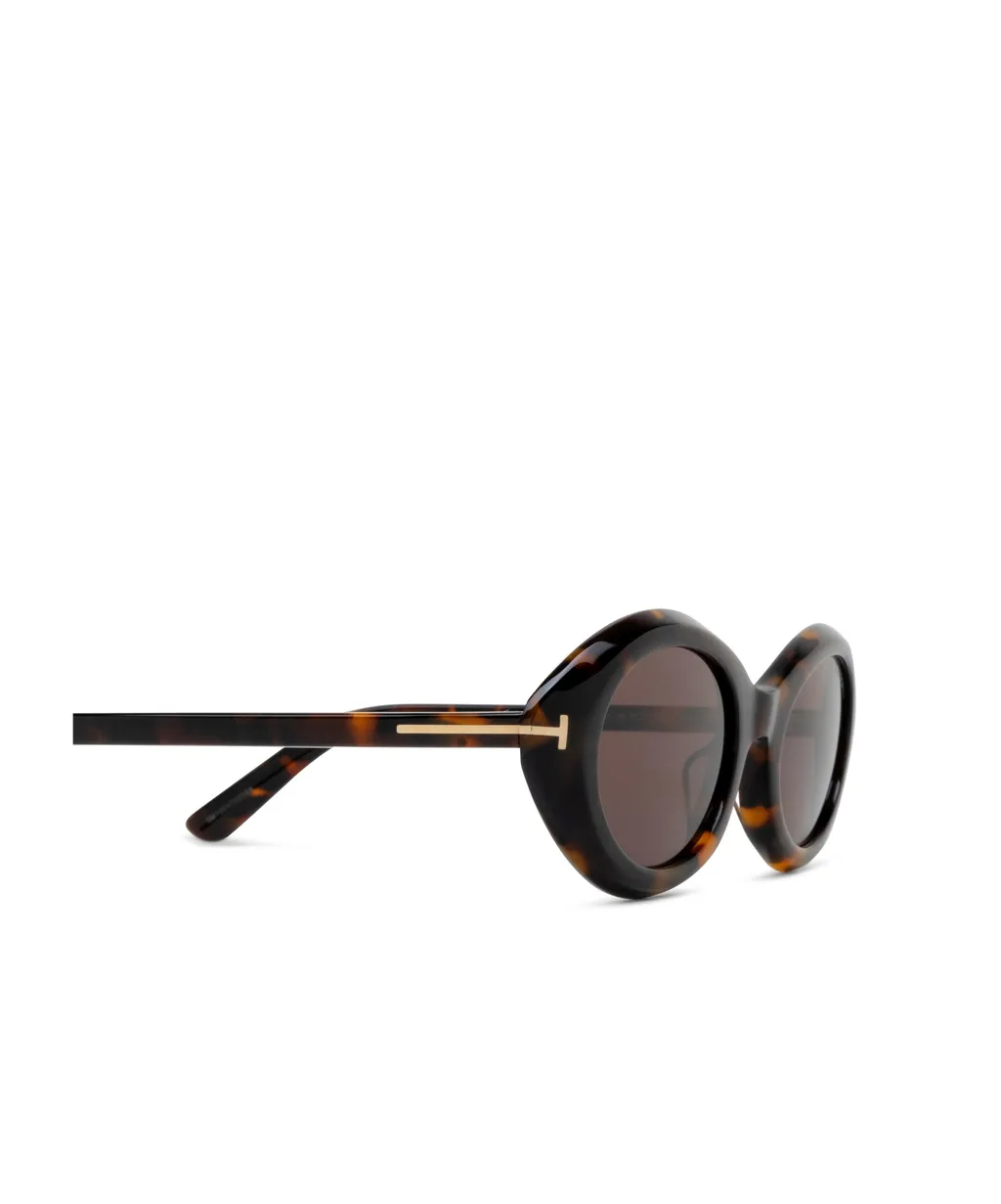 Tom Ford Eyewear Carmen Oval-Frame Sunglasses
