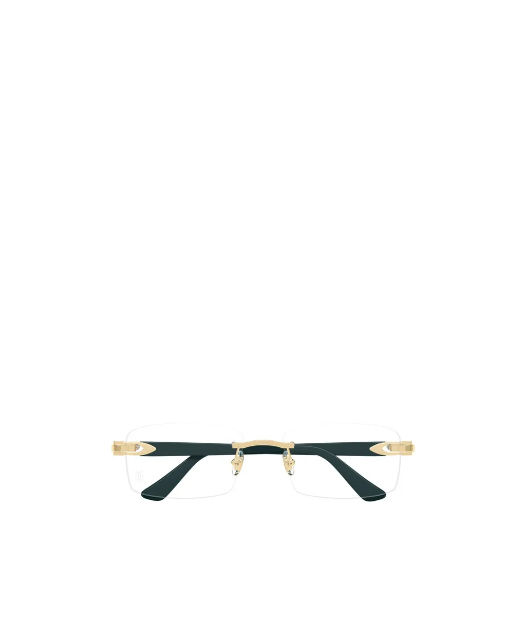 Cartier Rectangle Frameless Glasses