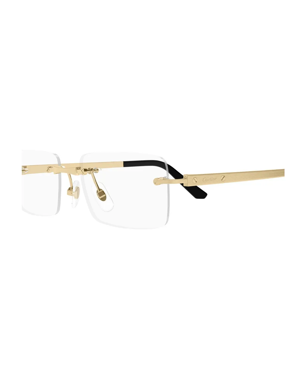 Cartier Rectangle Frameless Glasses