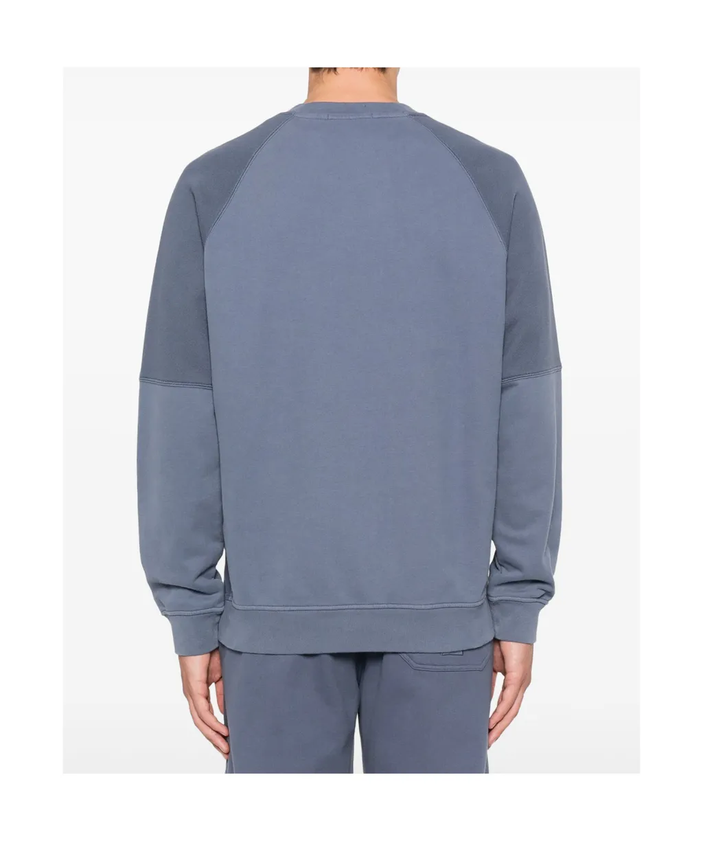 Stone Island Logo Patch Crewneck Sweatshirt