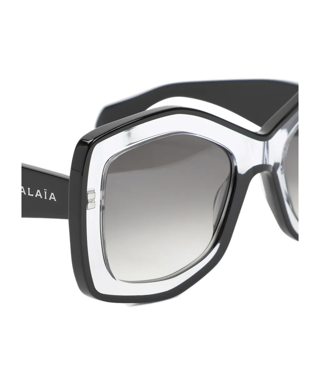 AlaÏA Geometric Frame Sunglasses