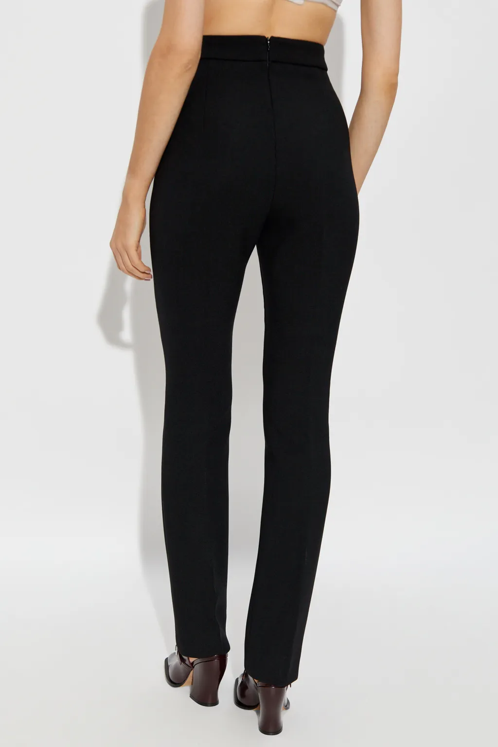 High-Waisted Casual Pants