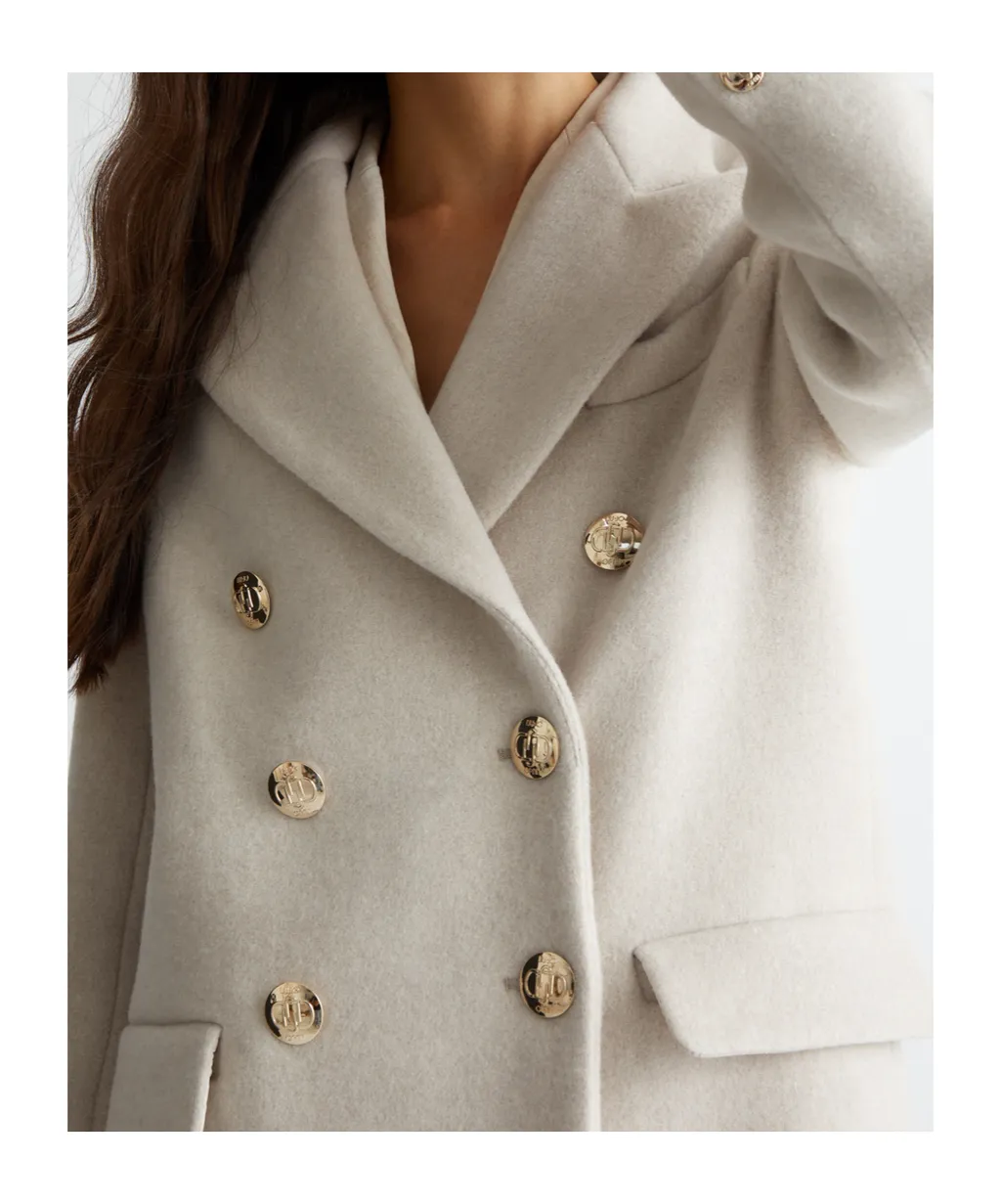 Liu Jo Double-Breasted Coat