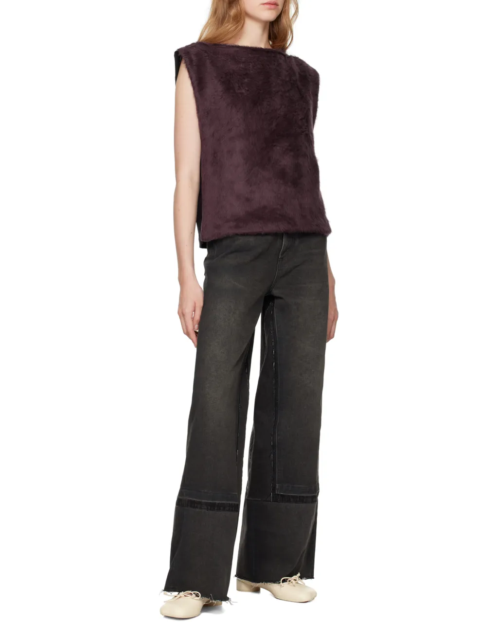 Zipper Detailing Vest