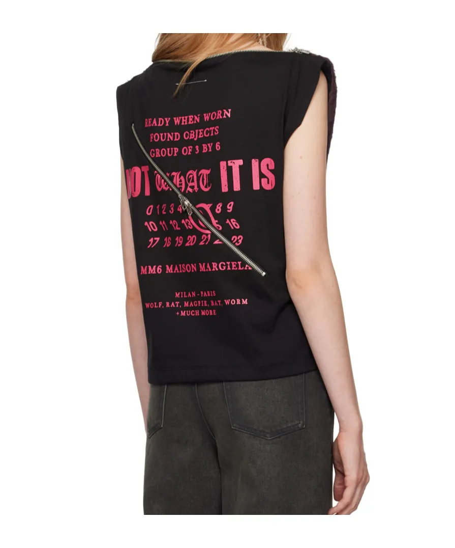 Zipper Detailing Vest