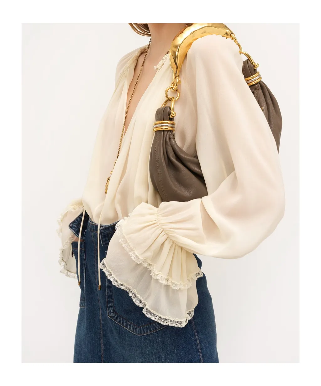 Small Bracelet Hobo Shoulder Bag