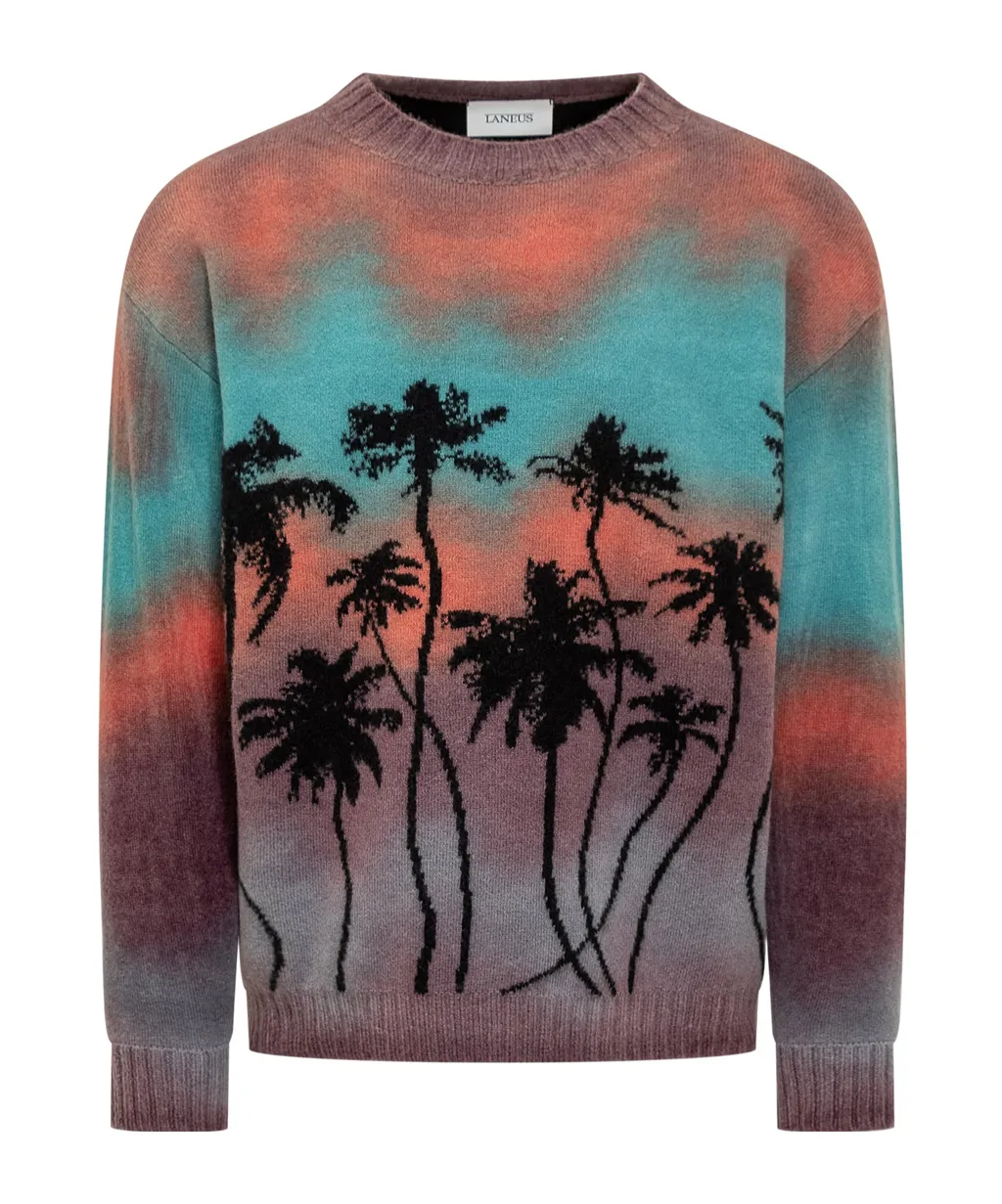Laneus Dye Knitted Jumper